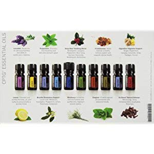 doTERRA Lemon bottle showing fresh, uplifting scent for daily cleaning