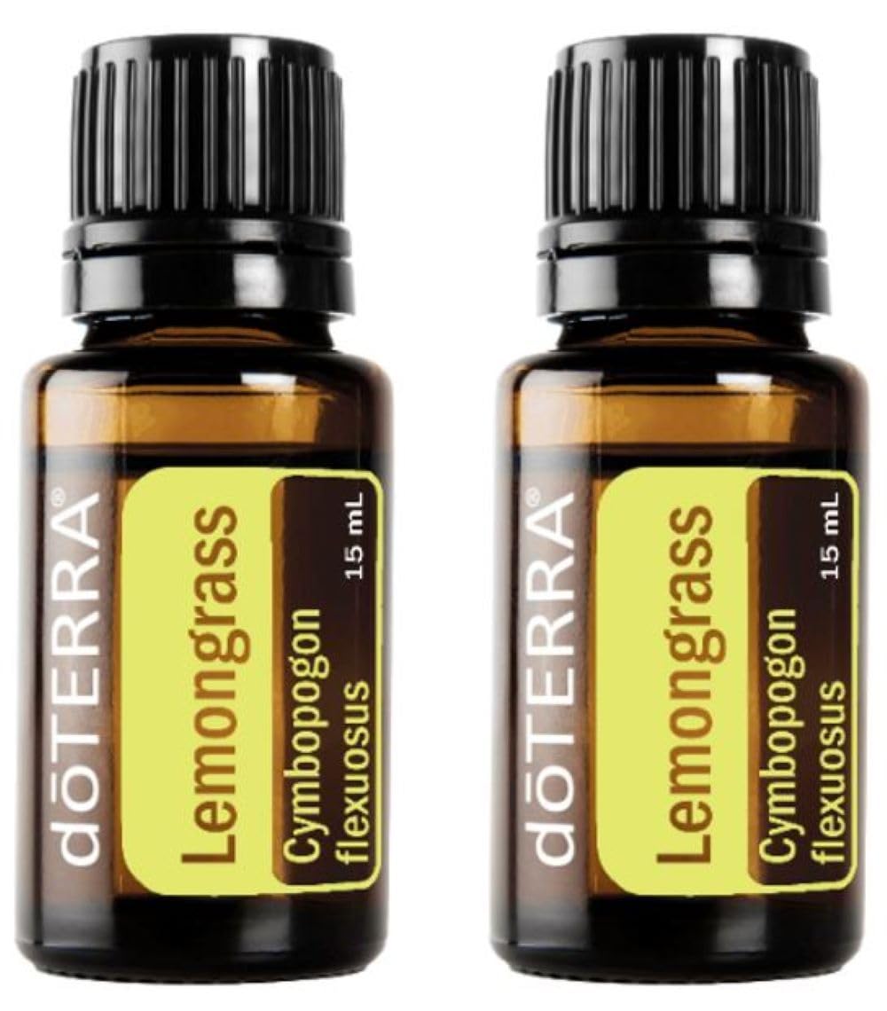 doTERRA Lemongrass oil 15 ml bottle for diffusing and topical use