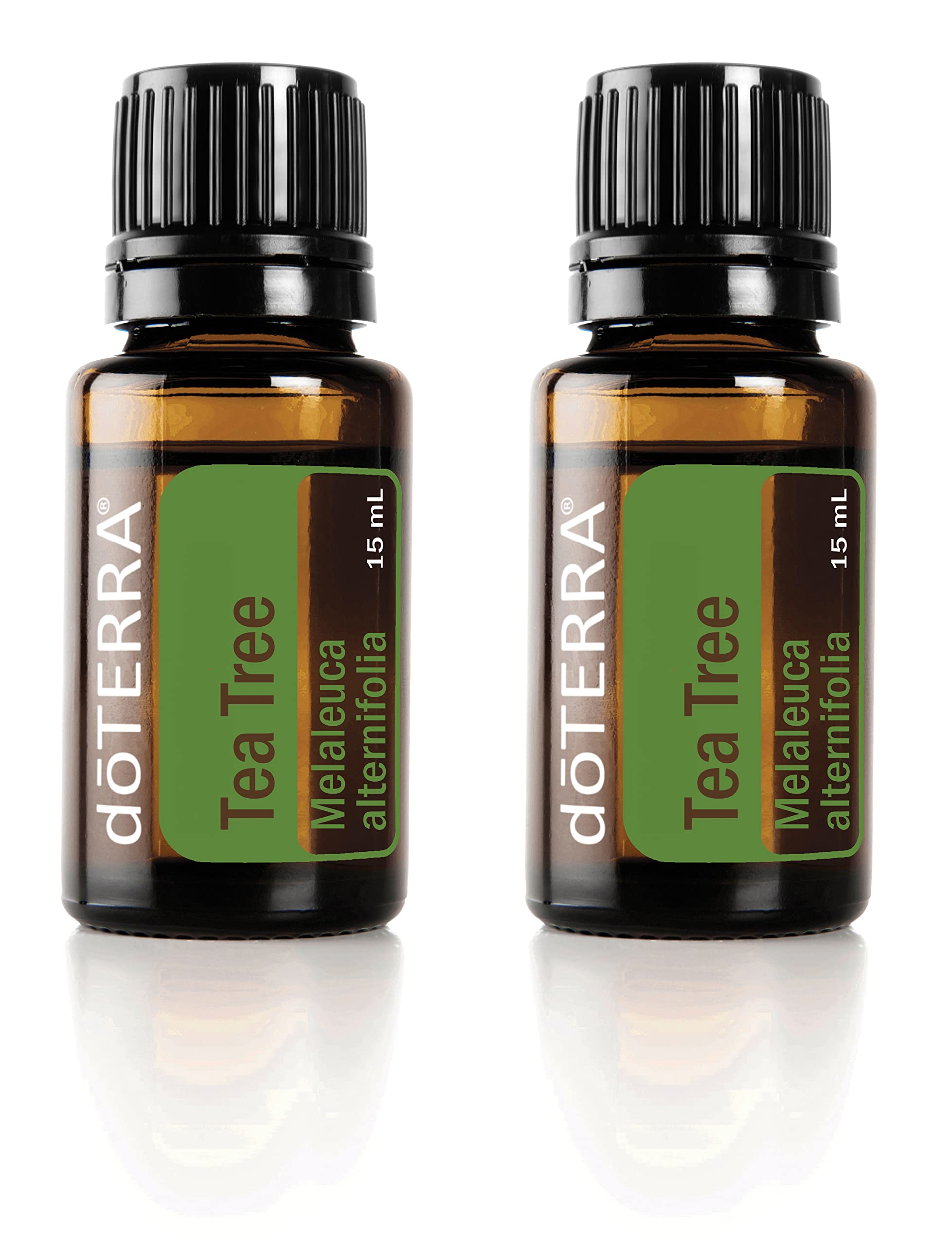 doTERRA Melaleuca oil bottle showcased for versatile skincare and air purification