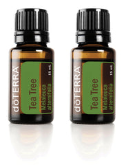doTERRA Melaleuca oil bottle showcased for versatile skincare and air purification