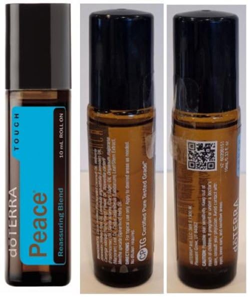 doTERRA Peace Touch packaging shows travel-ready calm solution
