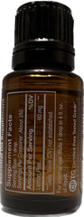 doTERRA lemon essential oil drops on surface for natural cleansing.