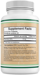 Double Wood Spermidine bottle on table near water for daily routine