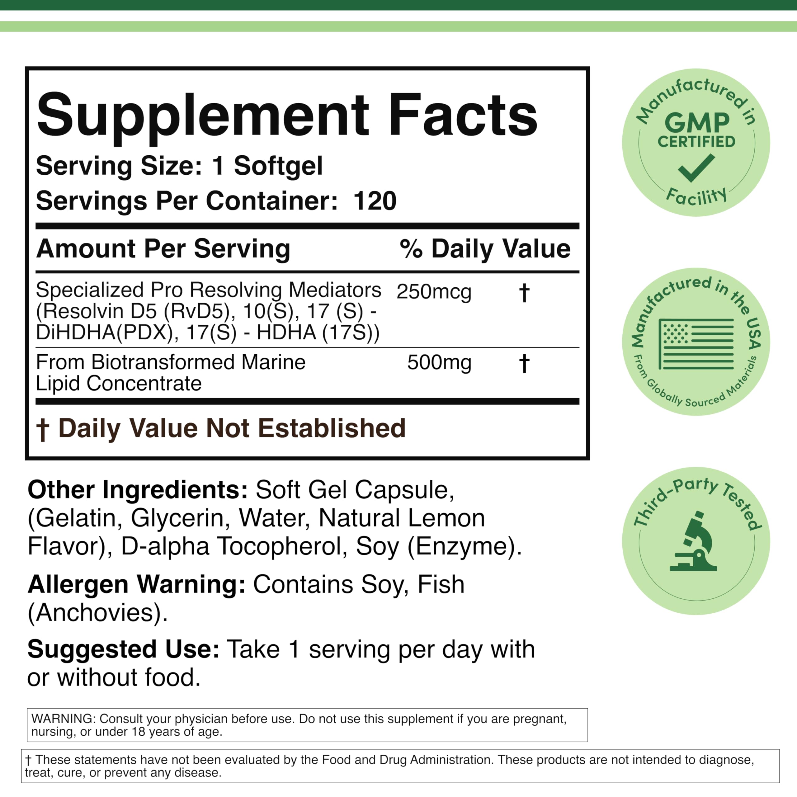 Double Wood SPM Max bottle top with seal conveys freshness and trust
