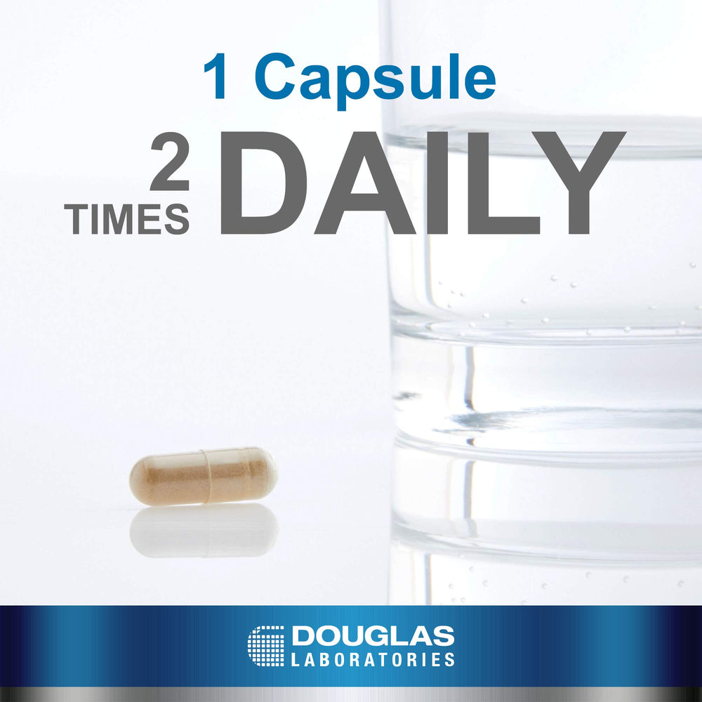 Douglas Laboratories Astragalus Max-V capsules ready for daily use.