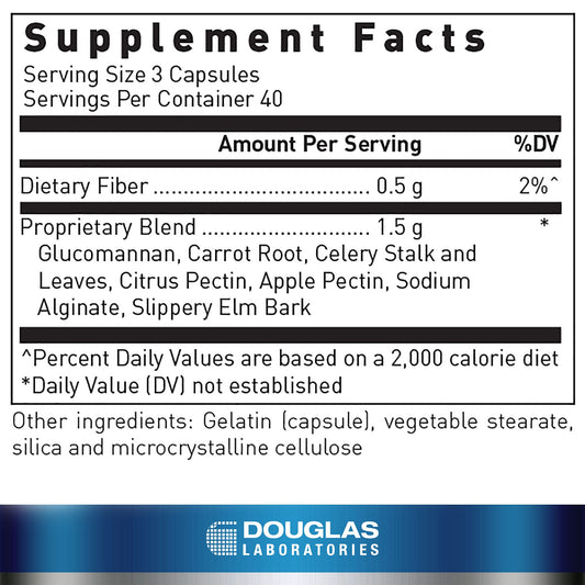 Fiber-Plex capsules by Douglas Laboratories for convenient daily fiber intake.