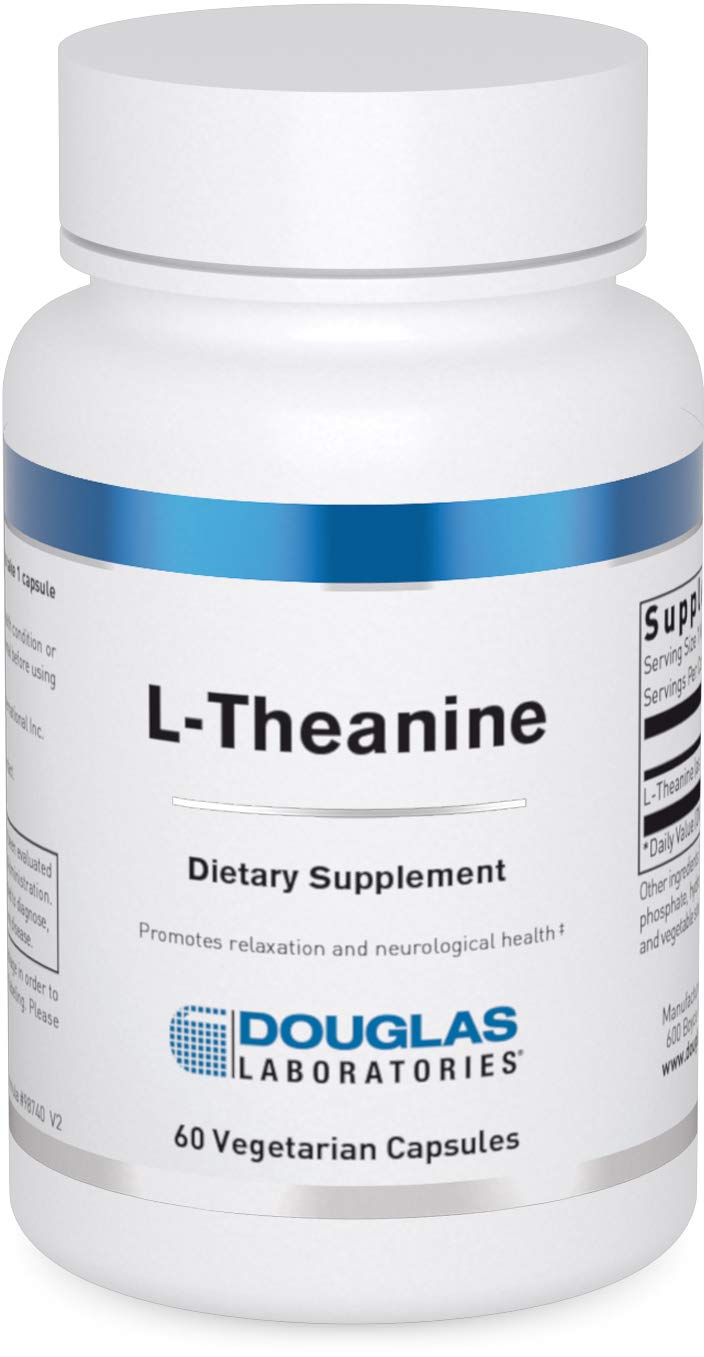 Douglas Laboratories L-Theanine capsule offers calm support for daily balance.