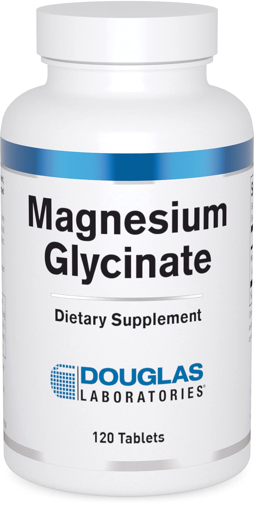 Douglas Laboratories Magnesium Glycinate bottle with capsules for daily heart and bone support.