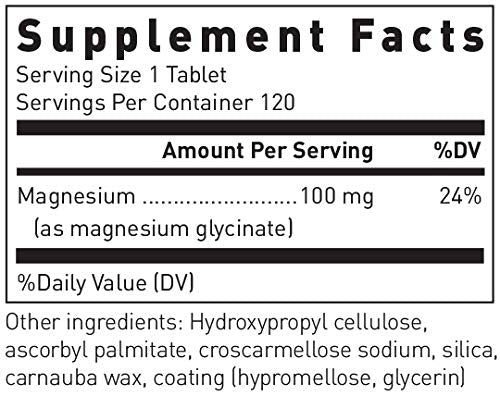 Douglas Laboratories Magnesium Glycinate capsules ready for easy daily mineral supplementation.