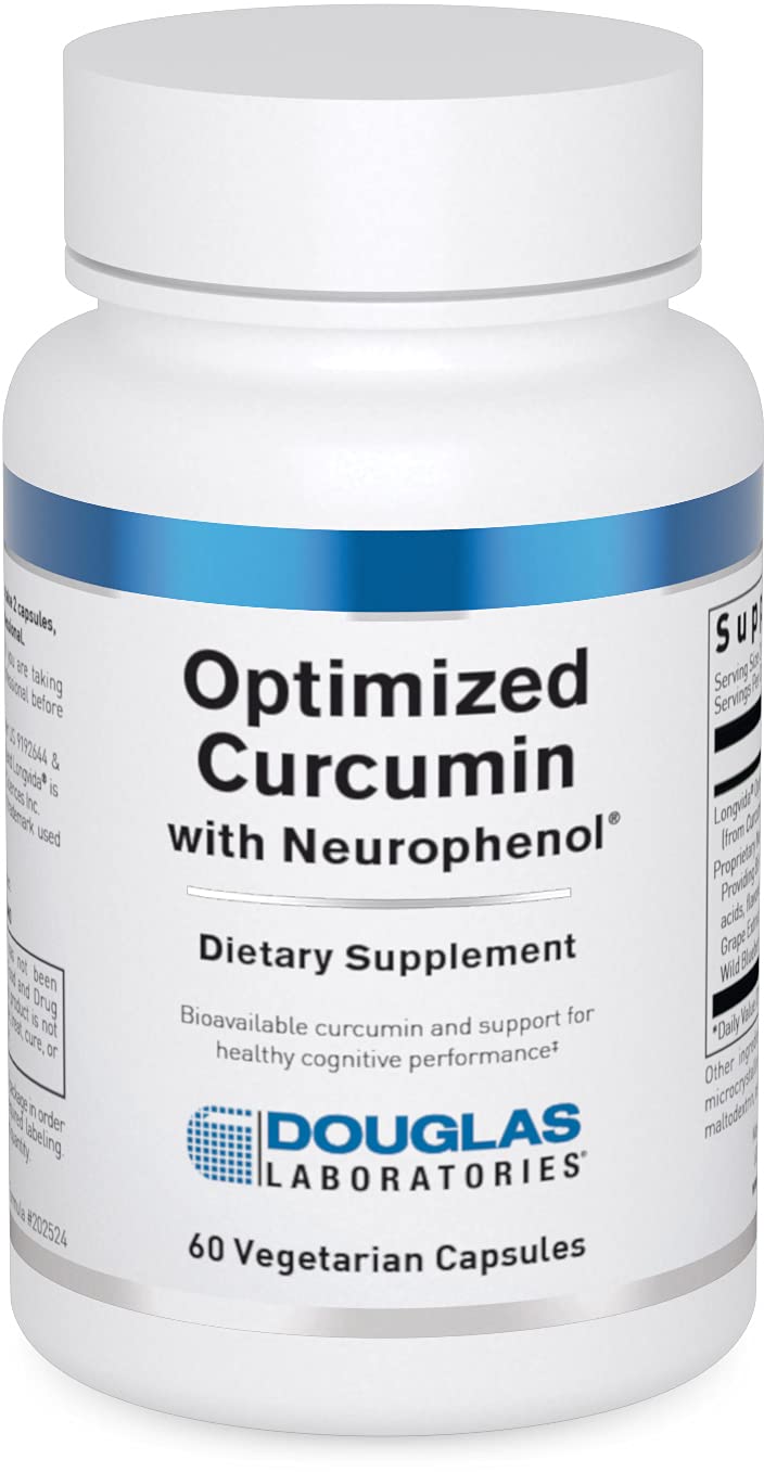 Douglas Laboratories Optimized Curcumin bottle with extended absorption technology