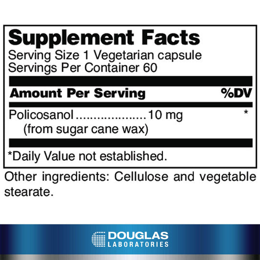 Douglas Laboratories Policosanol capsules for everyday cardiovascular support.