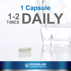 Douglas Laboratories SAM-e capsules close-up shows soft gel form and purity