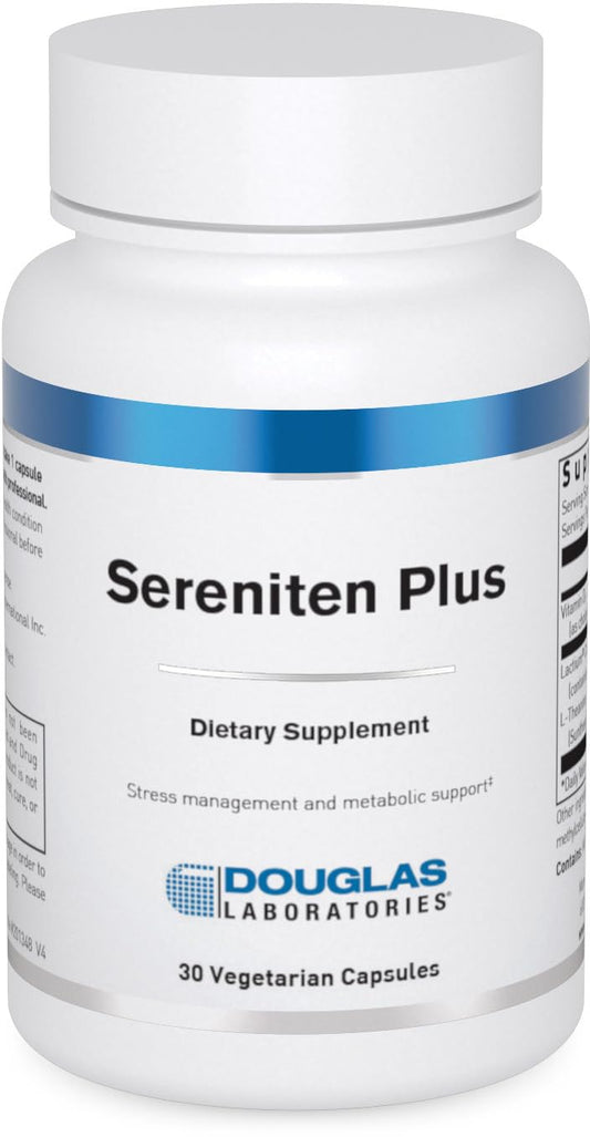 Douglas Laboratories Sereniten Plus bottle front for daily stress support.