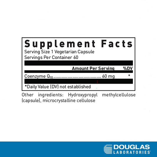 CoQ10 60mg capsules-closeup highlighting soft gel texture and dosing