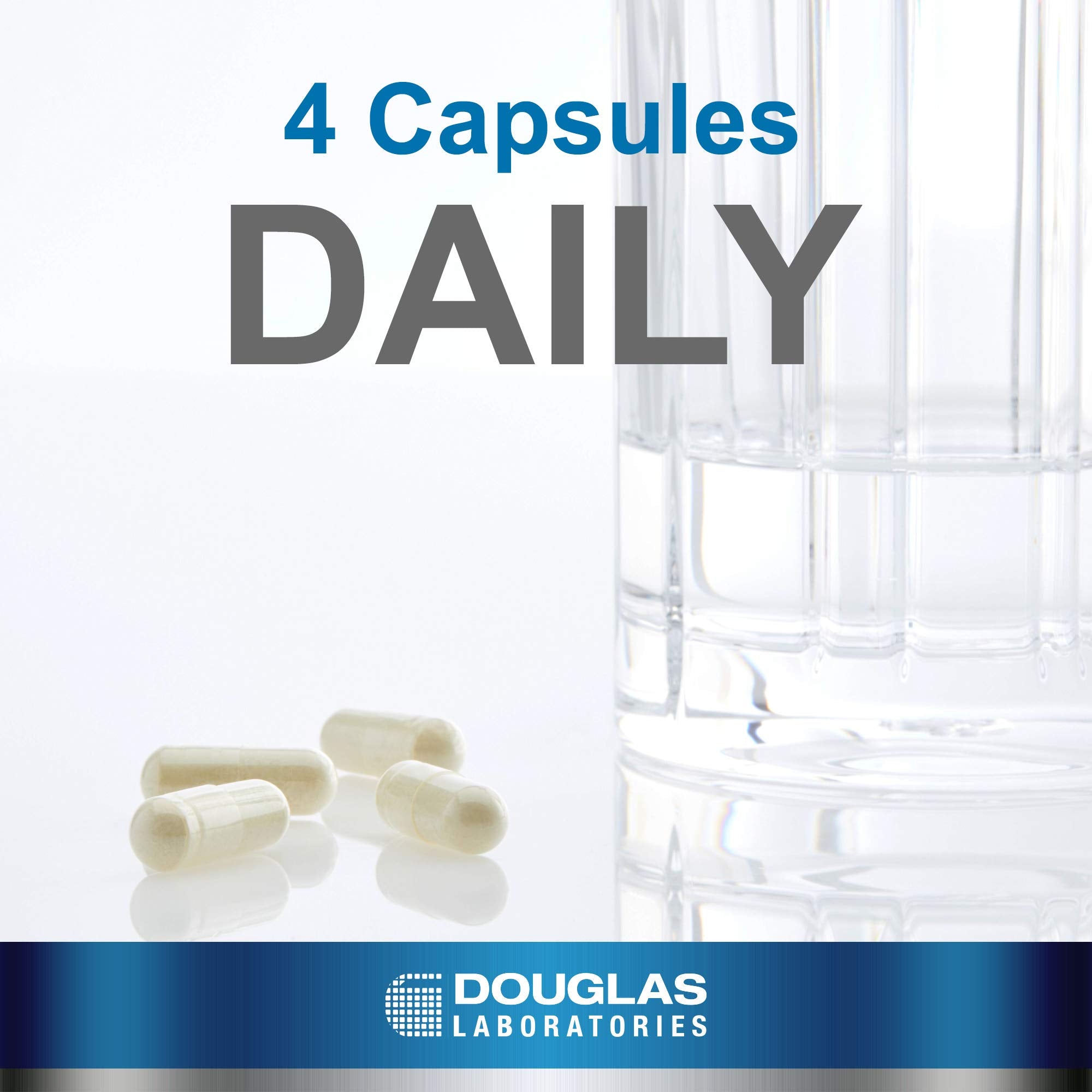 Box packaging reflects Douglas Laboratories' commitment to quality manufacturing standards.