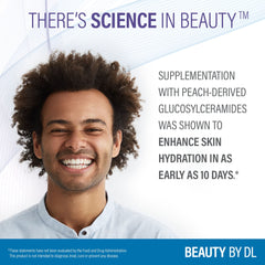 Douglas Laboratories Hydrolyzed Collagen+ HydroPeach Ceramides label indicating skin barrier support.