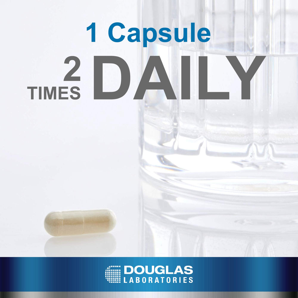 Douglas Laboratories Milk Thistle Max-V packaging with pill blister demonstrates quality control and GMP-standard manufacturing.