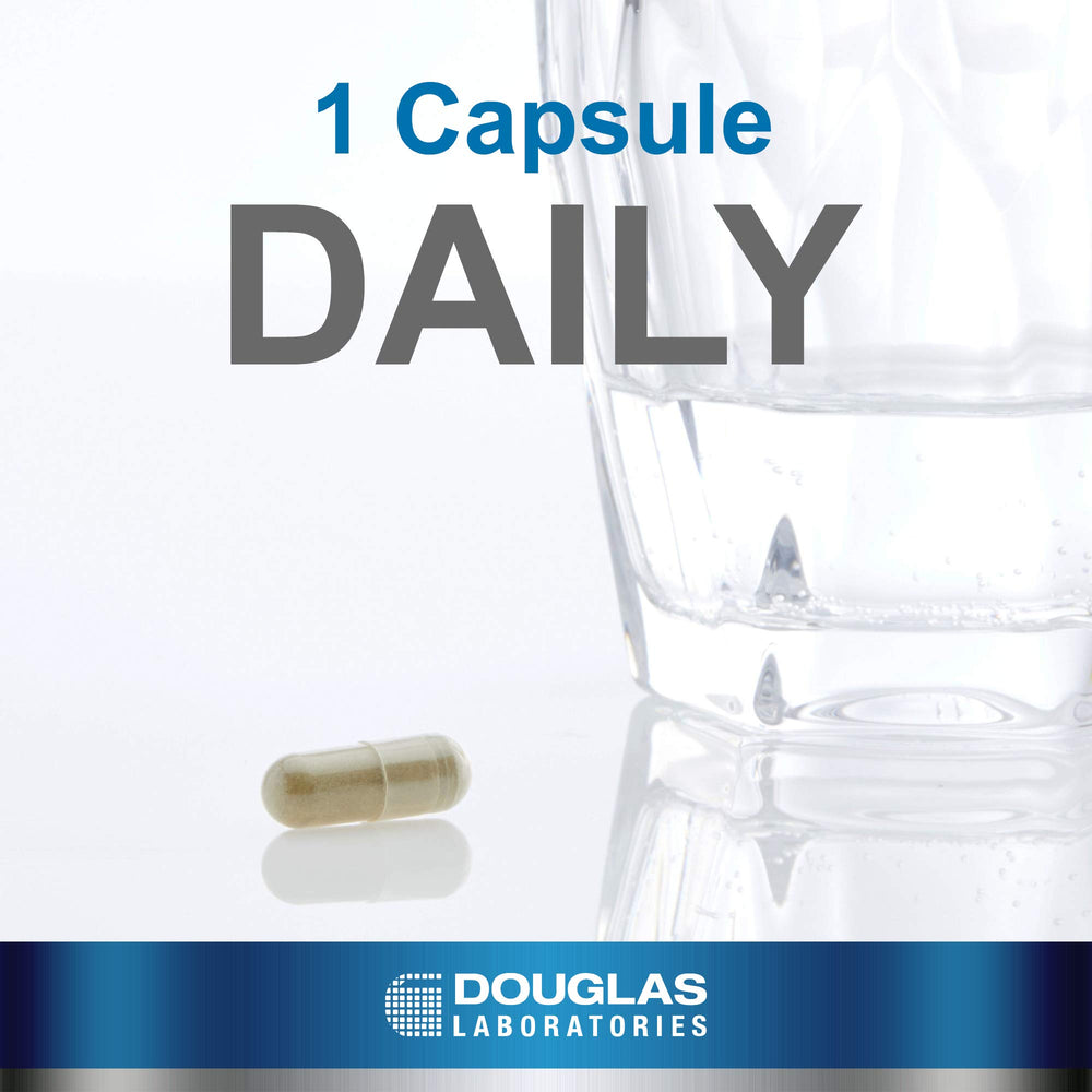 Douglas Laboratories Olive Leaf Extract capsules arranged for everyday antioxidant support.