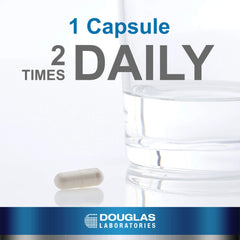 Douglas Laboratories Ultra Benfotiamine label close-up emphasizing product quality and formulation.