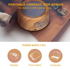 Douni Sleep Sound Machine included accessories ensure quick setup and use.
