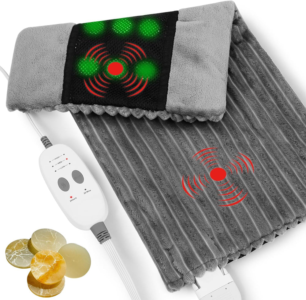 Dowin Far Infrared Pad with jade stones delivering soothing warmth.