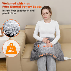 Dowin pad featuring three vibration modes for targeted relief.