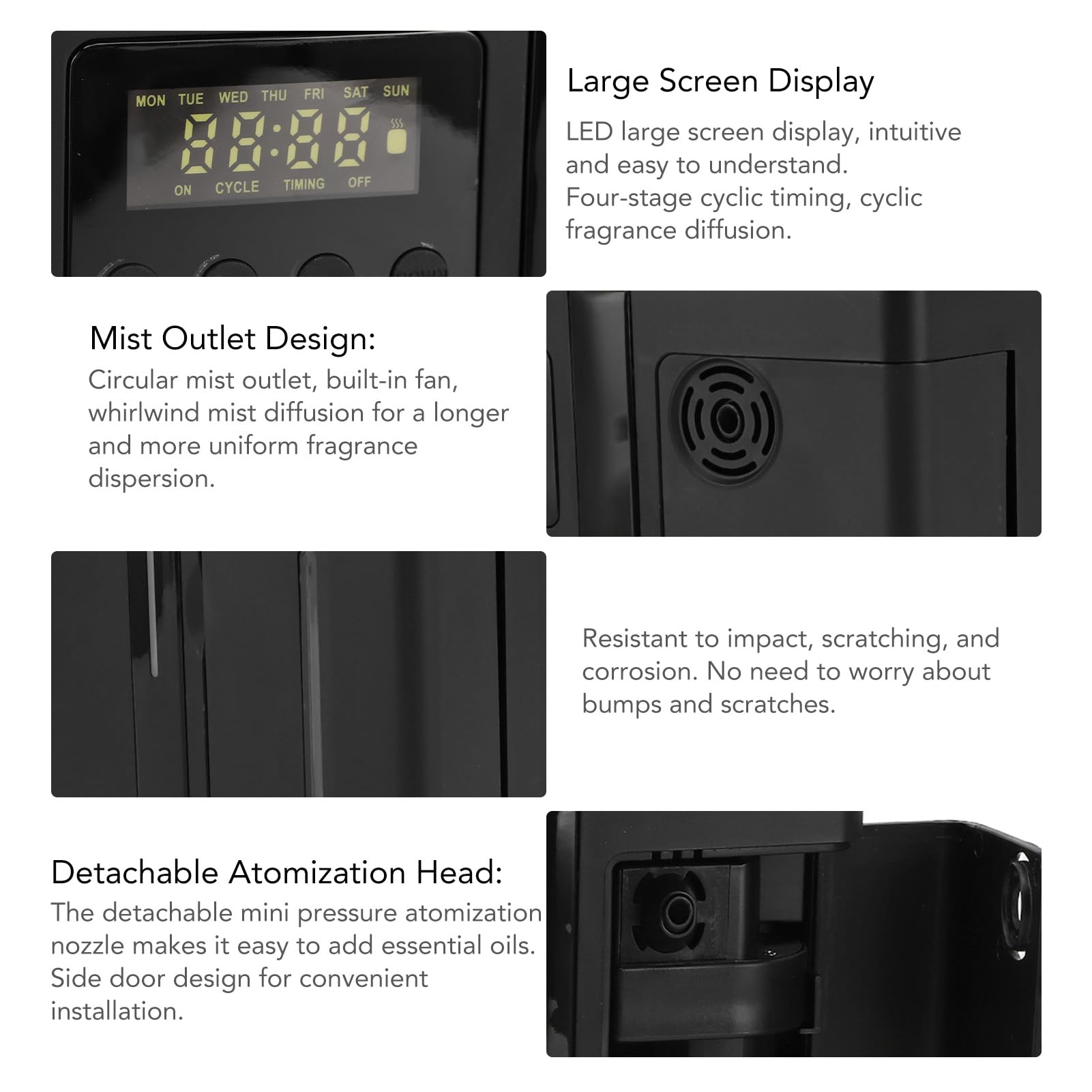 Dpofirs expansion tubes and accessories included in the kit for flexible installation