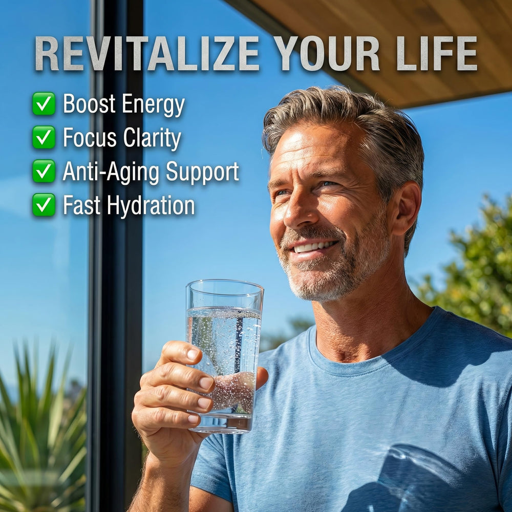 DQQI Hydrogen Water Tablets magnesium dosed with hydrogen for muscle support