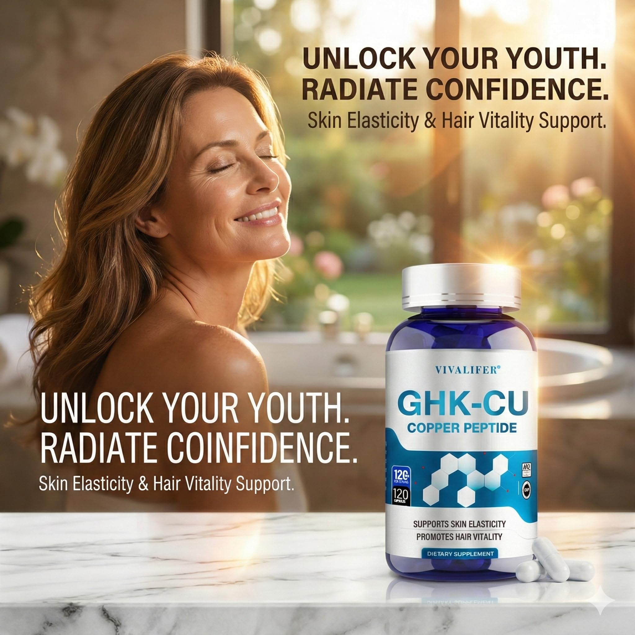 DQQI GHK-Cu capsules ready for a daily regimen