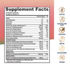 Dr. Ashley Wellness Electrolyte Plus scoop enables precise serving sizes.