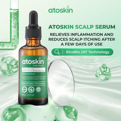 dr.atoskin scalp serum pump dispensing for easy application