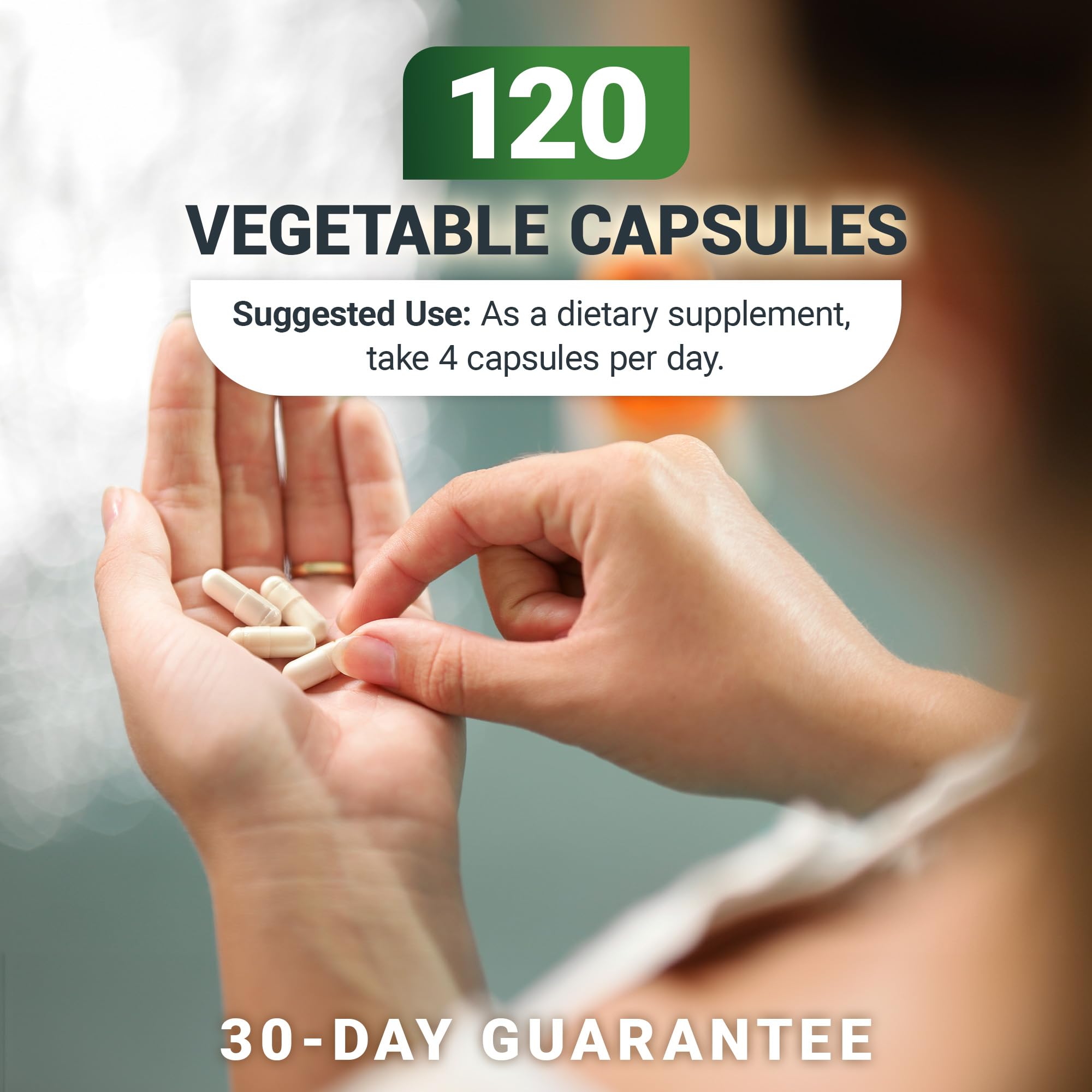 Dr. Berg 120 capsules pack for daily use