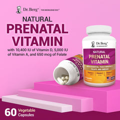 Dr. Berg Folate vitamin blend demonstrating brain and nervous system nutrients.