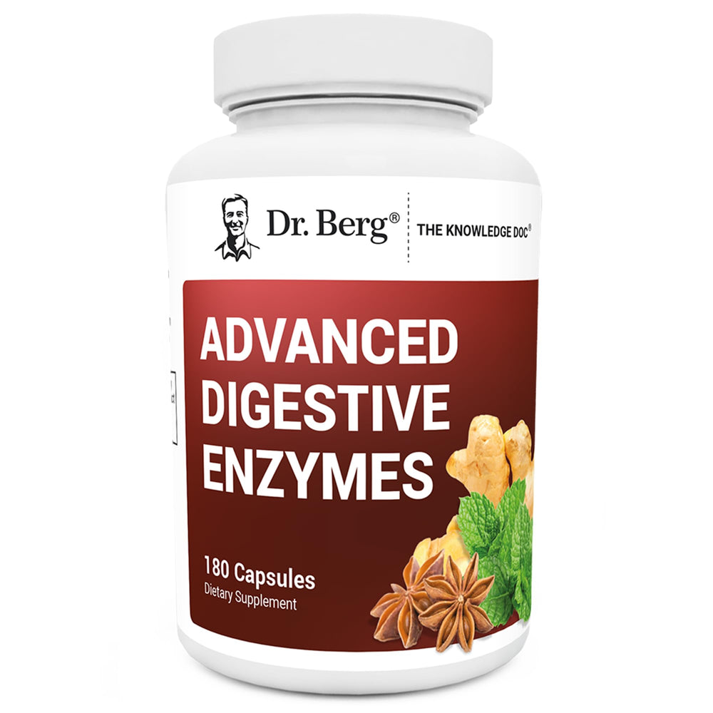 Dr. Berg front packaging showing bottle and clear product name benefit convenience