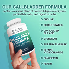 Dr. Berg Gallbladder Formula 90-capsules packaging for a 45-day supply.