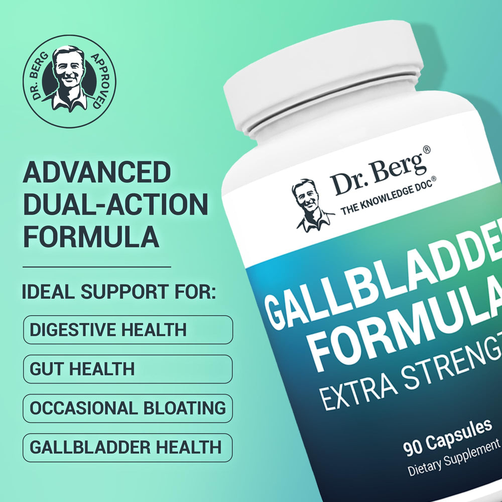 Dr. Berg Gallbladder Formula ox-bile-powder close-up showing key ingredient for fat digestion.