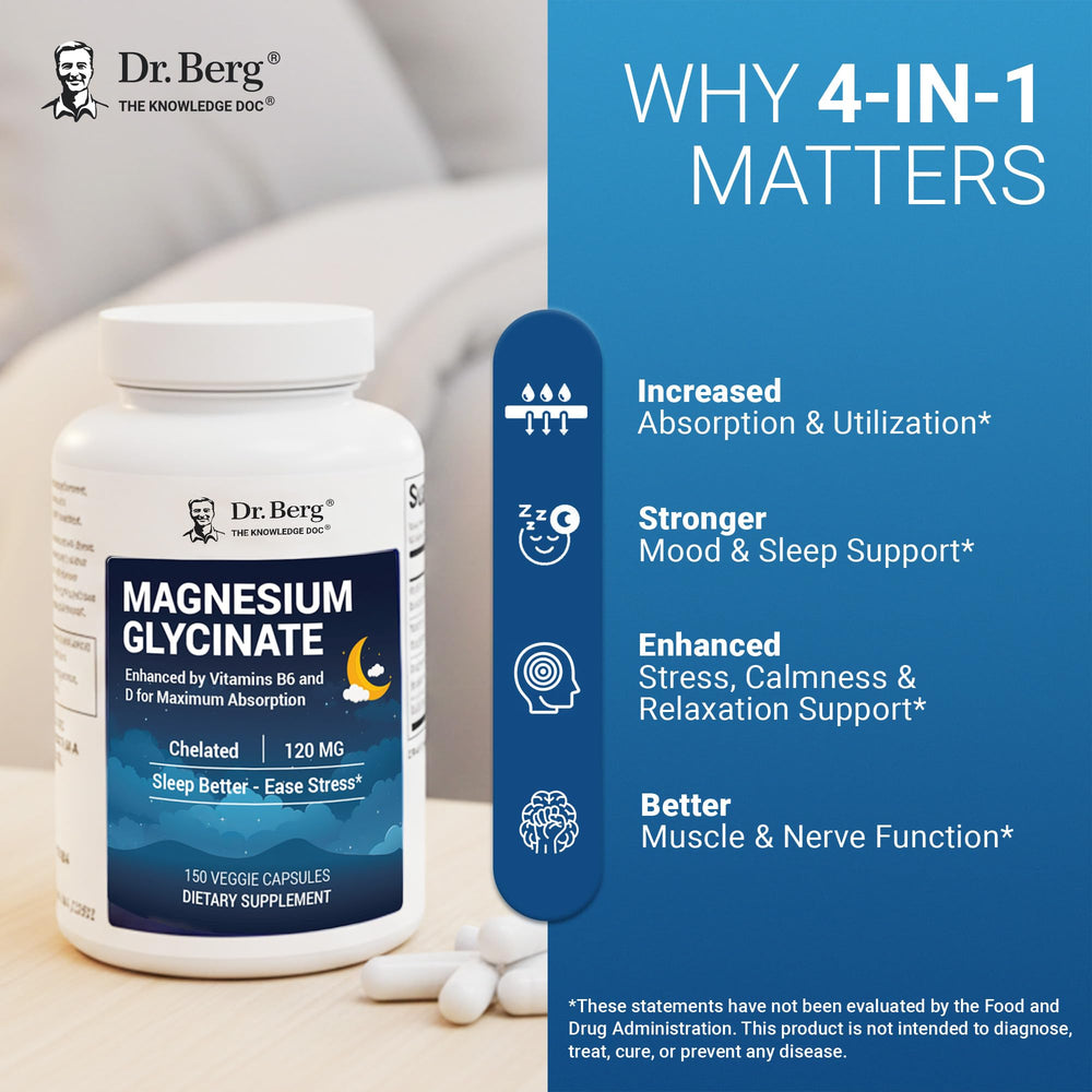 Dr. Berg capsules in hand for daily supplement routine.