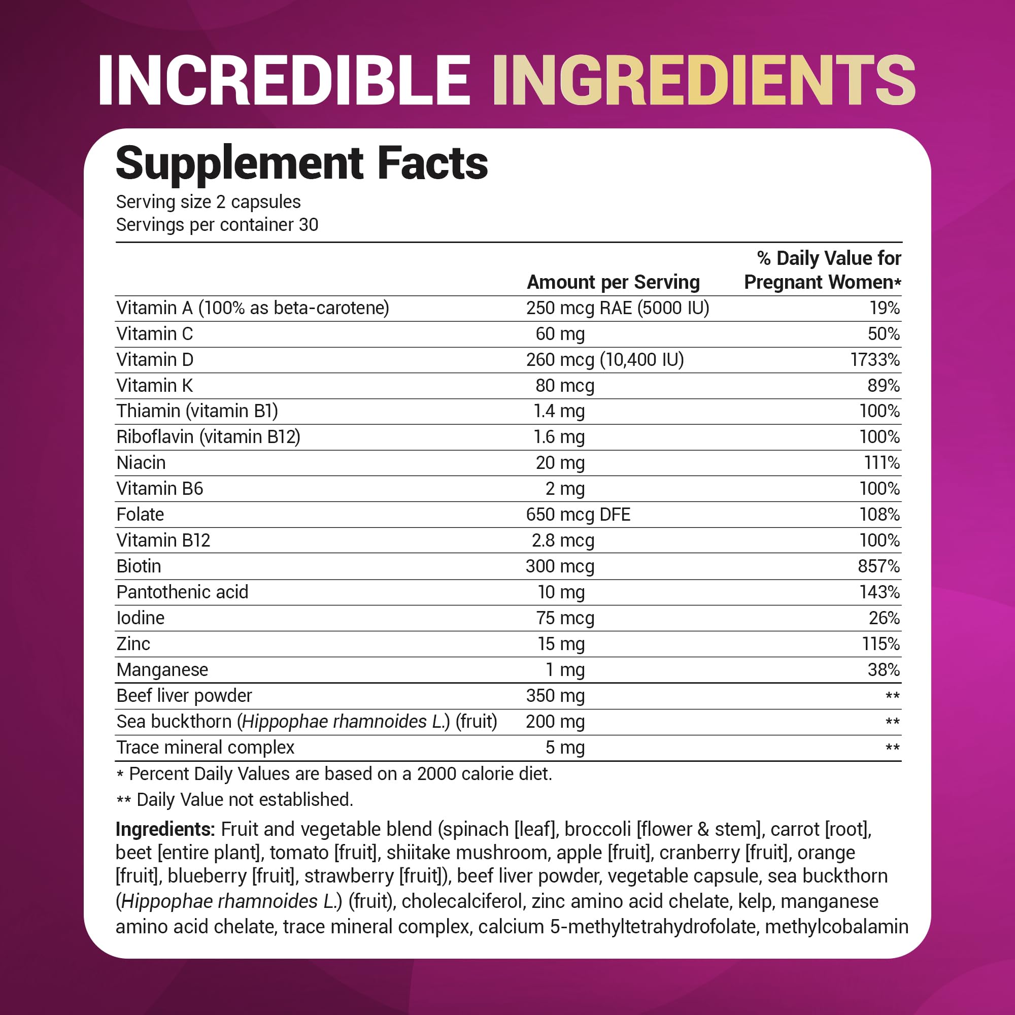 Dr. Berg Nutritionals bottle label highlighting quality assurance.