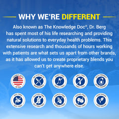 Dr. Berg Magnesium Glycinate Powder 50 servings container