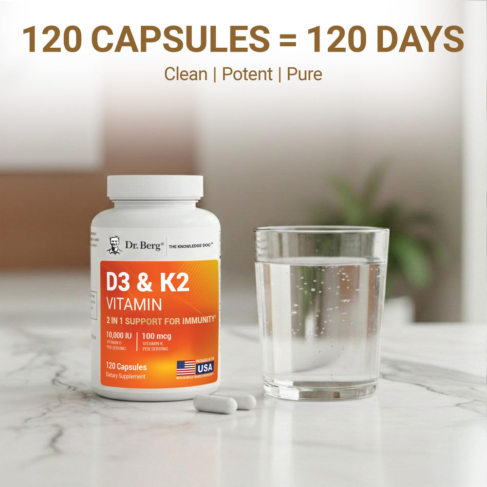 Dr. Berg Nutritionals no-fillers icon underscoring clean ingredients