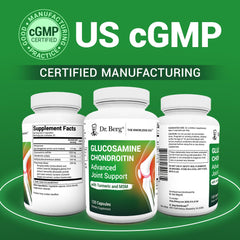 Turmeric and Boswellia ingredients in Dr. Berg blend for joints