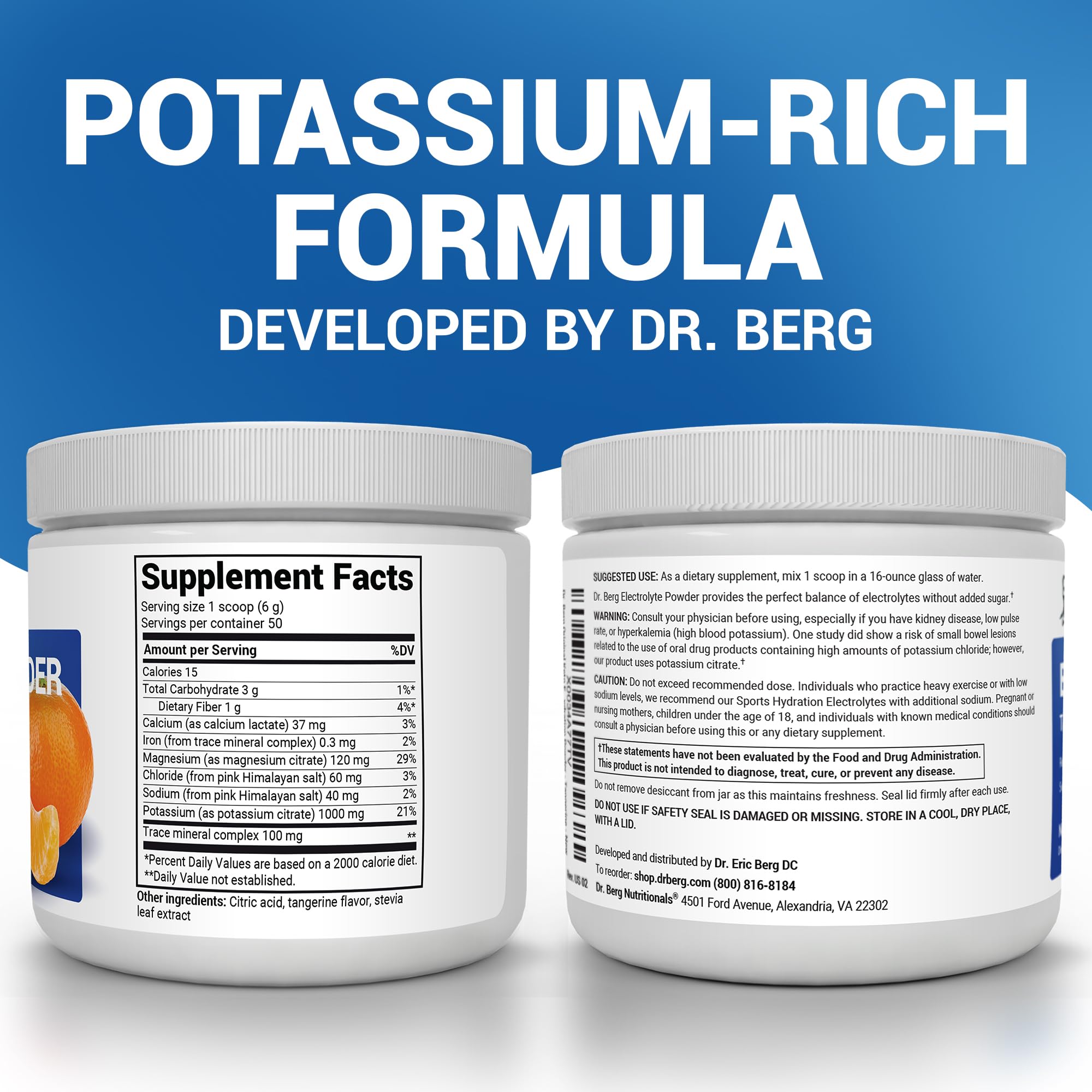 Scoop of Dr. Berg hydration powder measuring a precise serving.