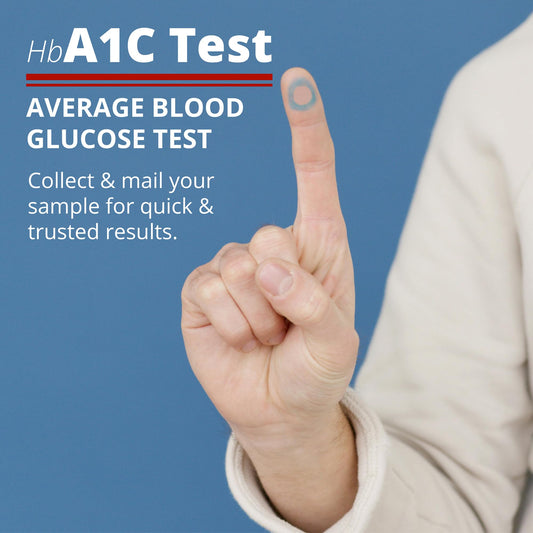 Dr. Boz HbA1c kit test cartridge for precise HbA1c measurements.