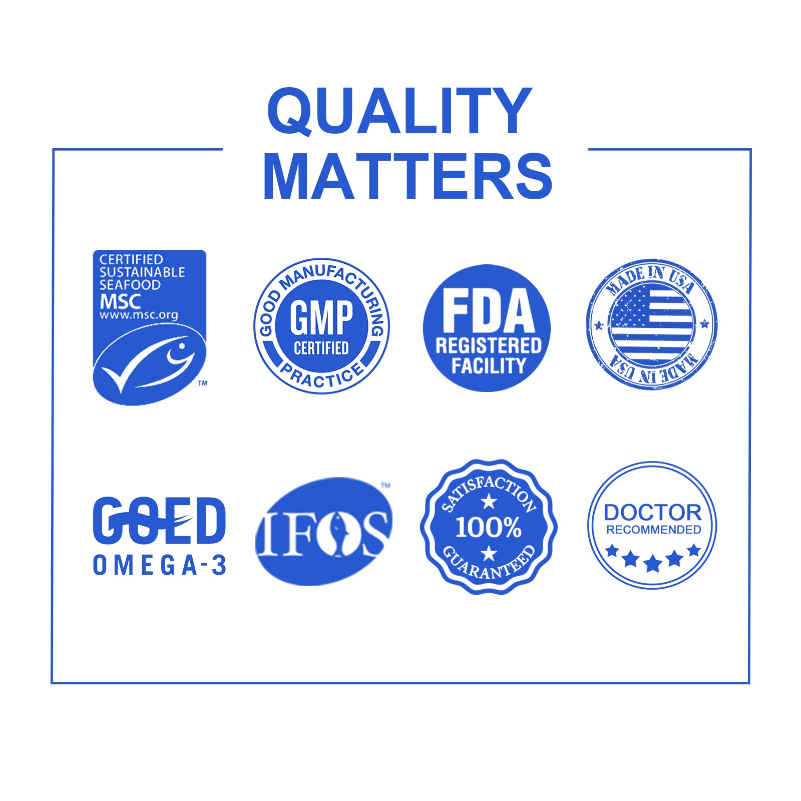 Dr.Brian Omega 3 odorless USA-made manufacturing scene signals quality.