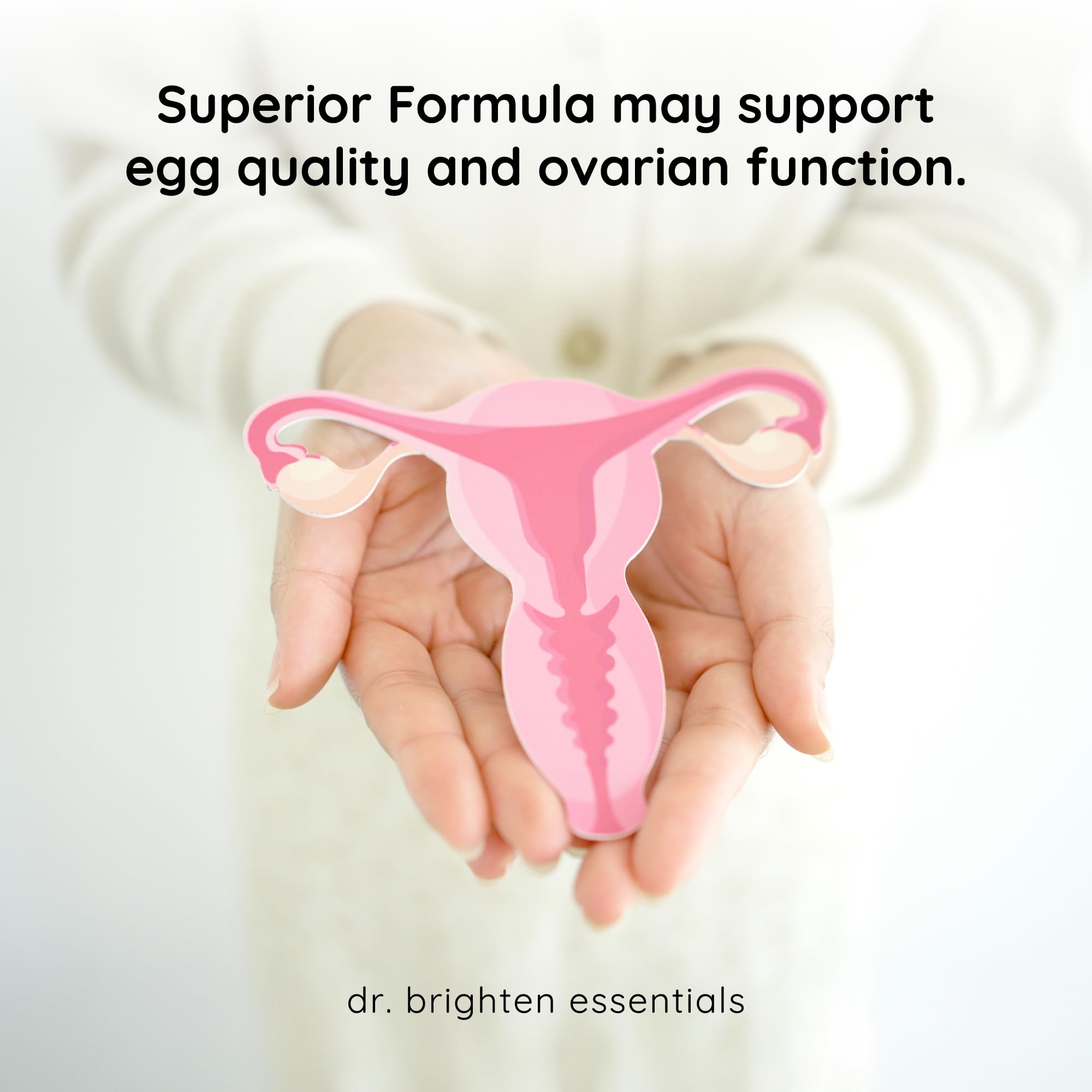 Dr. Brighten Myoinositol Plus capsules ready for daily wellness routine.