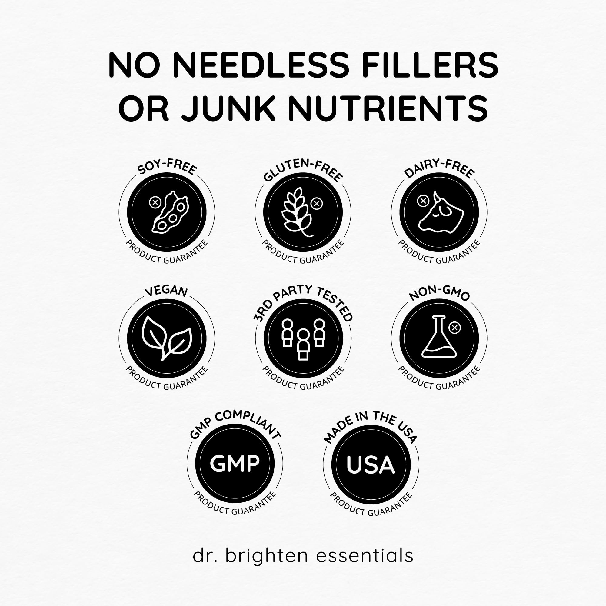 Gluten-free and soy-free formula supports clean prenatal nutrition.