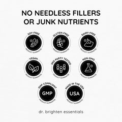 Gluten-free and soy-free formula supports clean prenatal nutrition.
