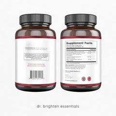Radiant Mind label emphasizes vegan, non-GMO, mood-support ingredients