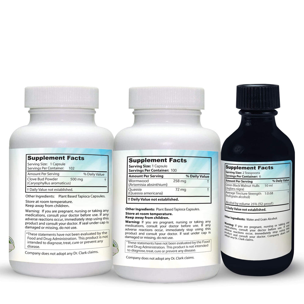 Dr Clark Store Black Walnut Tincture bottle, visible freshness and consistency.