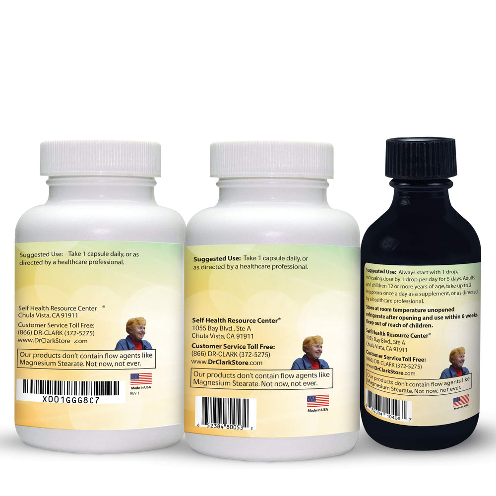 Dr Clark Store Cloves Capsules Closeup, natural herbal blend for daily use.